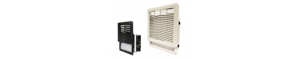 Ventiladores y Rejillas con Filtro