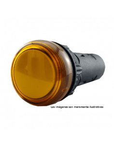 Lámpara piloto 16mm plástico