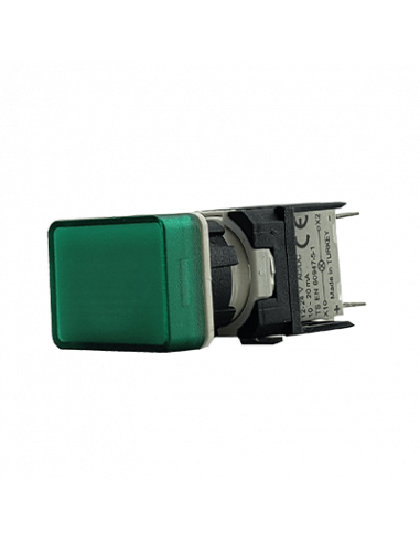 Lámpara piloto 16mm plástico