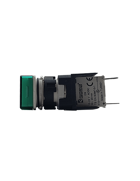 Lámpara piloto 16mm plástico