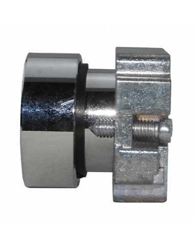 Boton 22mm no iluminado metal