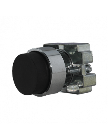 Boton 22mm no iluminado metal