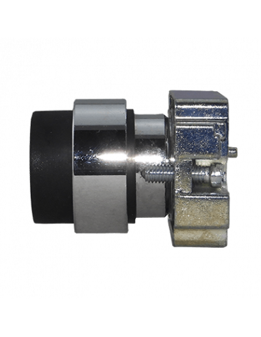 Boton 22mm no iluminado metal