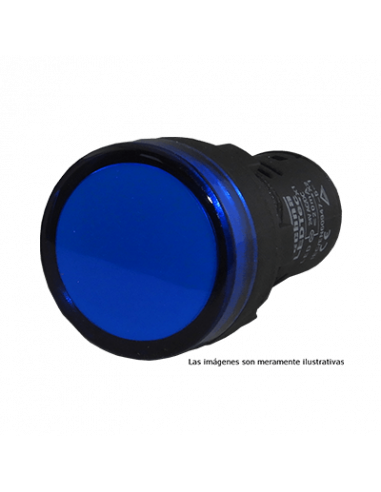 Lámpara piloto 22mm plástico