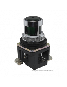 Boton 30mm iluminado metal 2