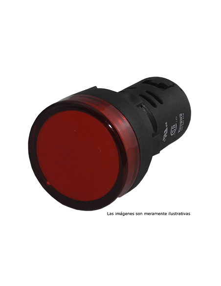 Lámpara piloto 22mm plástico