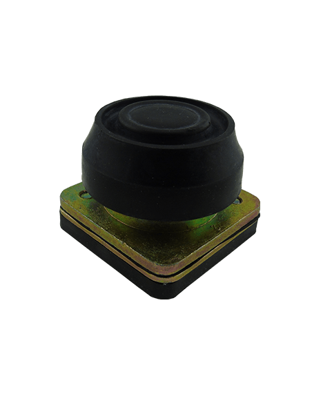 Boton 30mm no iluminado metal