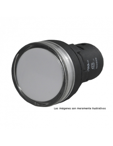 Lámpara piloto 22mm plástico