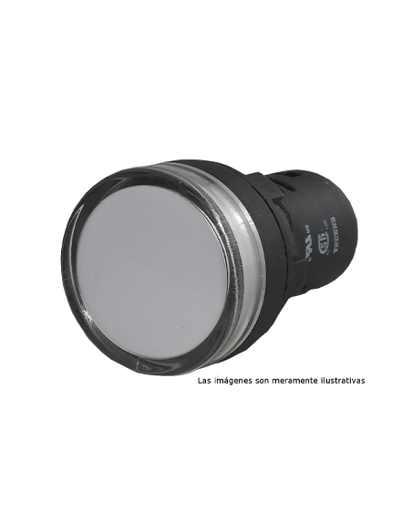 Lámpara piloto 22mm plástico