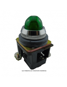 Lámpara piloto 30mm metal 2