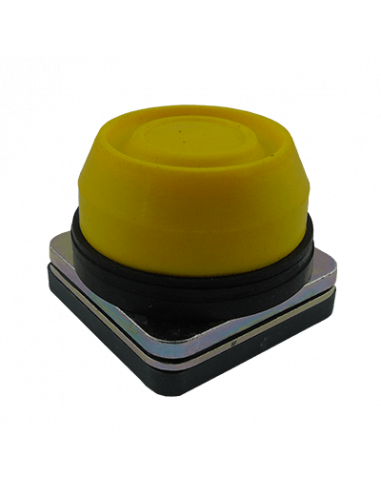 Boton 30mm no iluminado metal