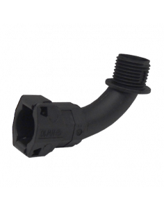 Conector Codo para Tubo Corrugado