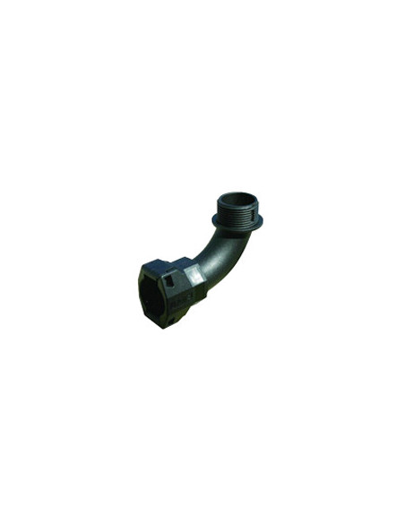 Conector codo M25