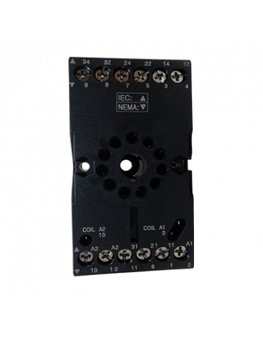 Socket de relevador 11 pines