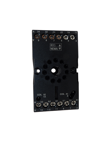 Socket de relevador 11 pines