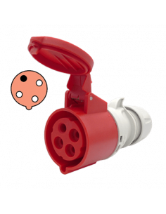 Conector tipo glándula