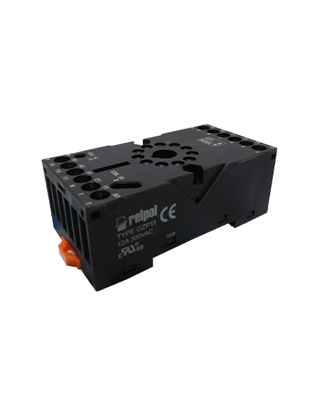 Socket de relevador 11 pines