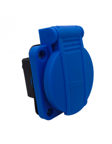 Toma Corriente Color Azul