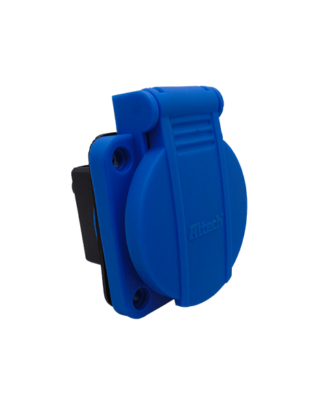 Toma Corriente Color Azul