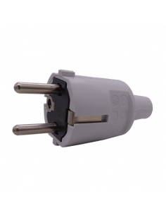 Clavija Tipo Schuko 2 polos+tierra,16A, 250V