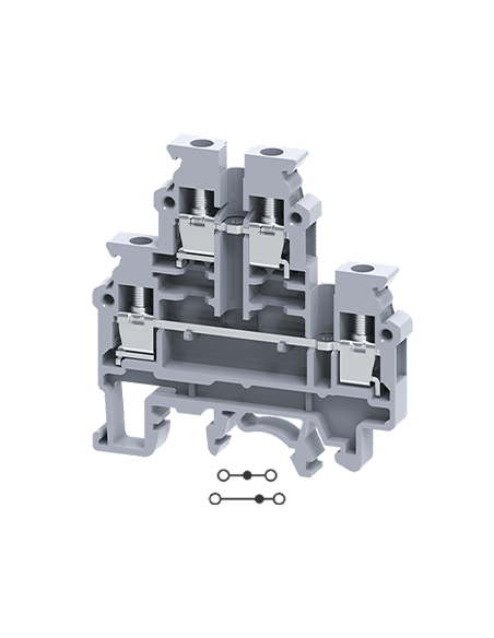 Clema Terminal Doble Nivel