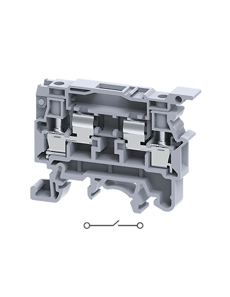 Clema terminal desconectadora