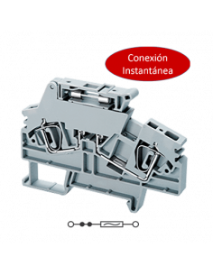 Clema Portafusible Conexión