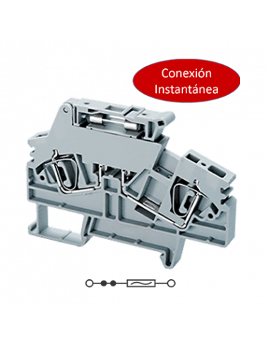 Clema Portafusible Conexión
