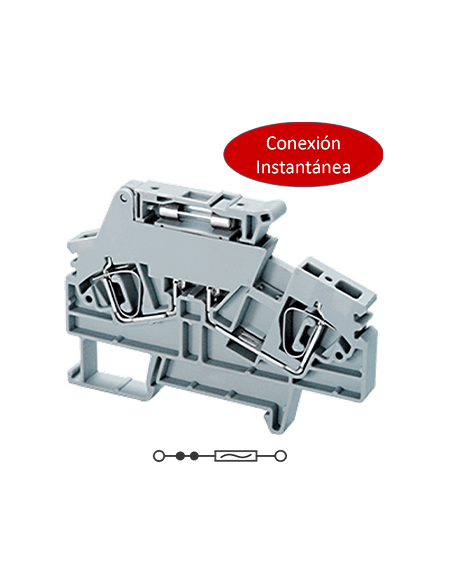 Clema Portafusible Conexión