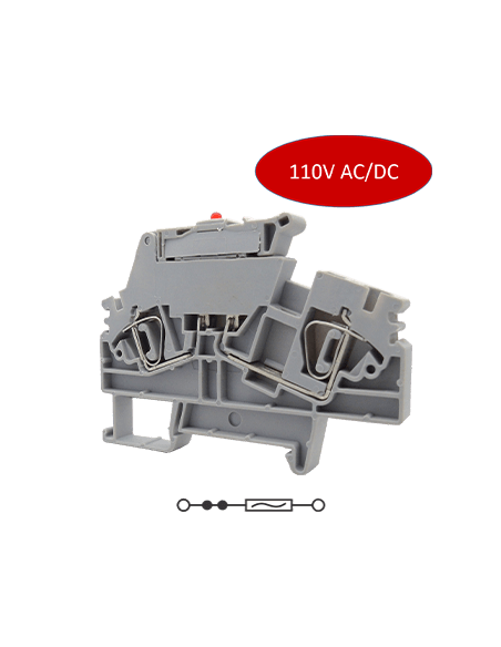 Clema Portafusible Conexión