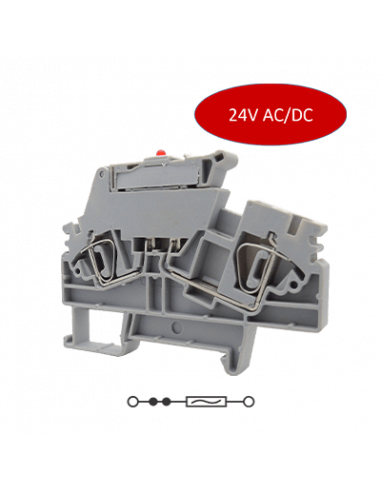 Clema Portafusible Conexión