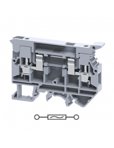 Clema Portafusible para