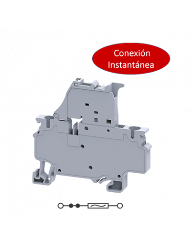 Clema Portafusible Conexión