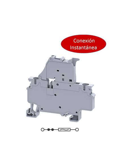 Clema Portafusible Conexión