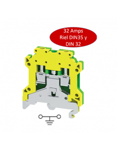 Clema para tierra, 800V,32A