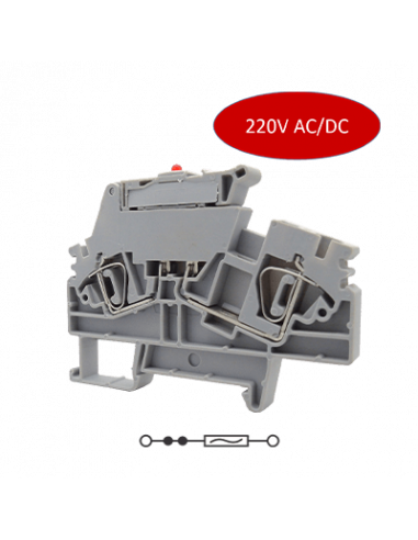 Clema Portafusible Conexión