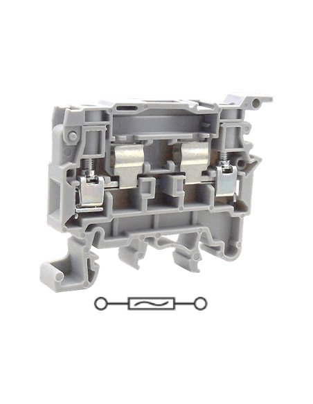 Clema Portafusible para