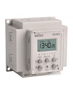 Interruptor digital de tiempo,50 pasos,60x60mm