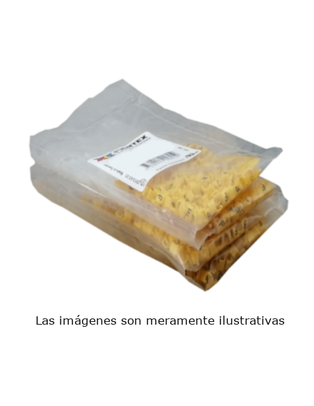 Marcador para cable 22-16AWG