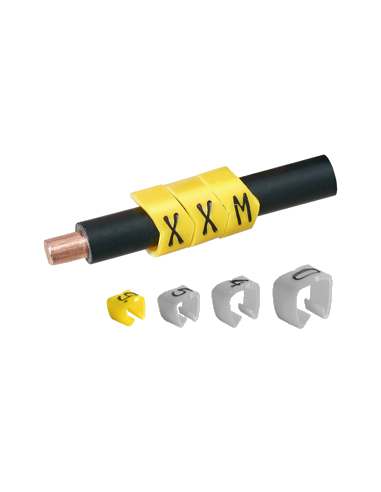 Marcador para cable 22-16AWG