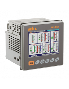 pantalla HMI, con LCD de 3.5"