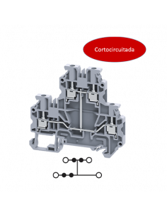 Clema 24A, 500V, Cortocircuitada
