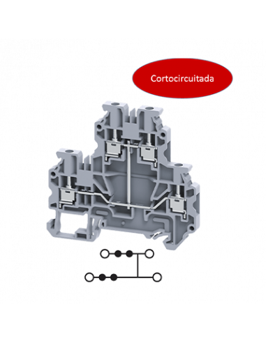 Clema 32A, 800V, Cortocircuitada