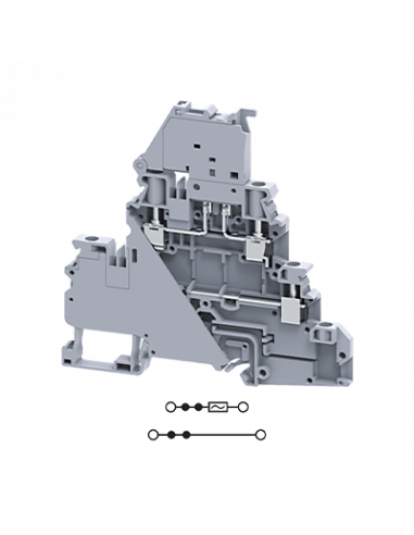 Clema 10-32A, 500V, 2 Niveles