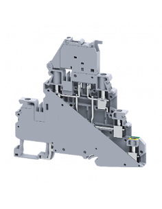 Clema 10A, 630V, 3 Niveles + Tierra