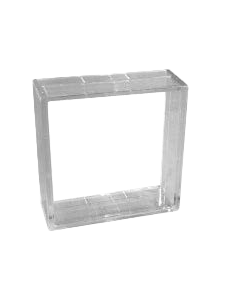 Cubierta transparente