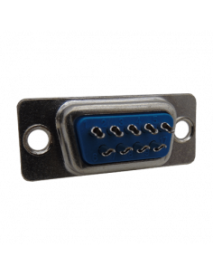 Interfaz DB9 hembra p/colocar 2