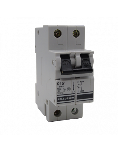 1P+N, Curva C, 40A