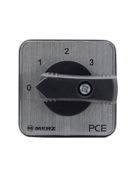 Conmutador de posición, con cero, 1 Polo/4 pasos