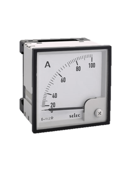 Amperimetro directo 72X72mm